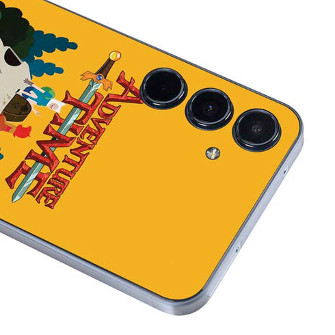 Adult Swim Adventure Time Cave Of Skulls Galaxy A35 5G Skin